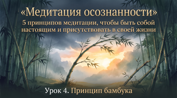 Принцип четвертый: "Принцип бамбука"